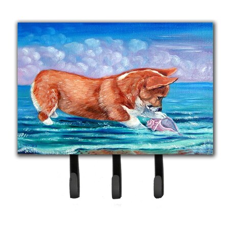 Jensendistributionservices Corgi Sea Shell Find Leash or Key Holder MI1713307